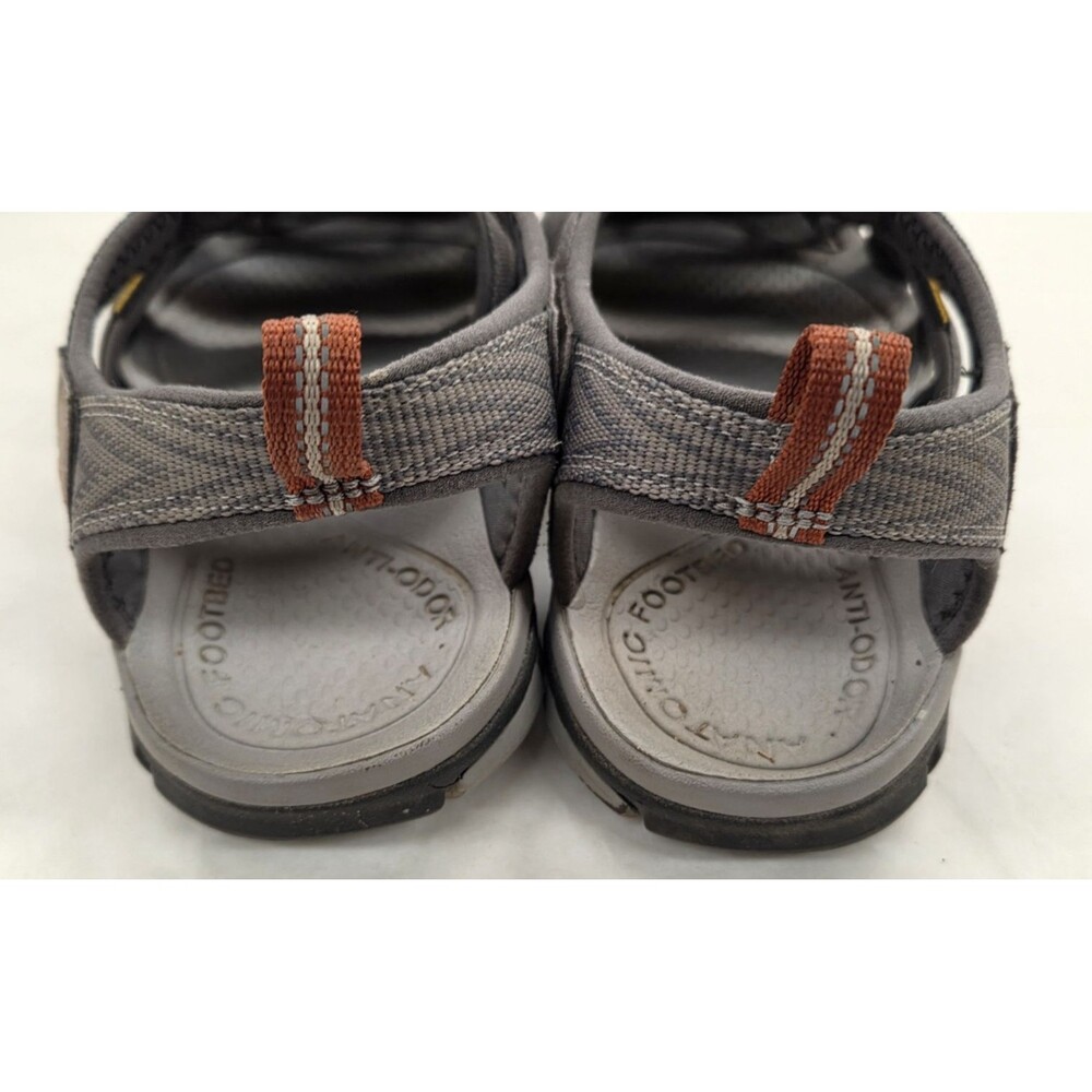 KEEN Clearwater CNX Men's Sandals Size 11 Gray Rust Waterproof Hiking Water Shoe - Picture 3 of 8